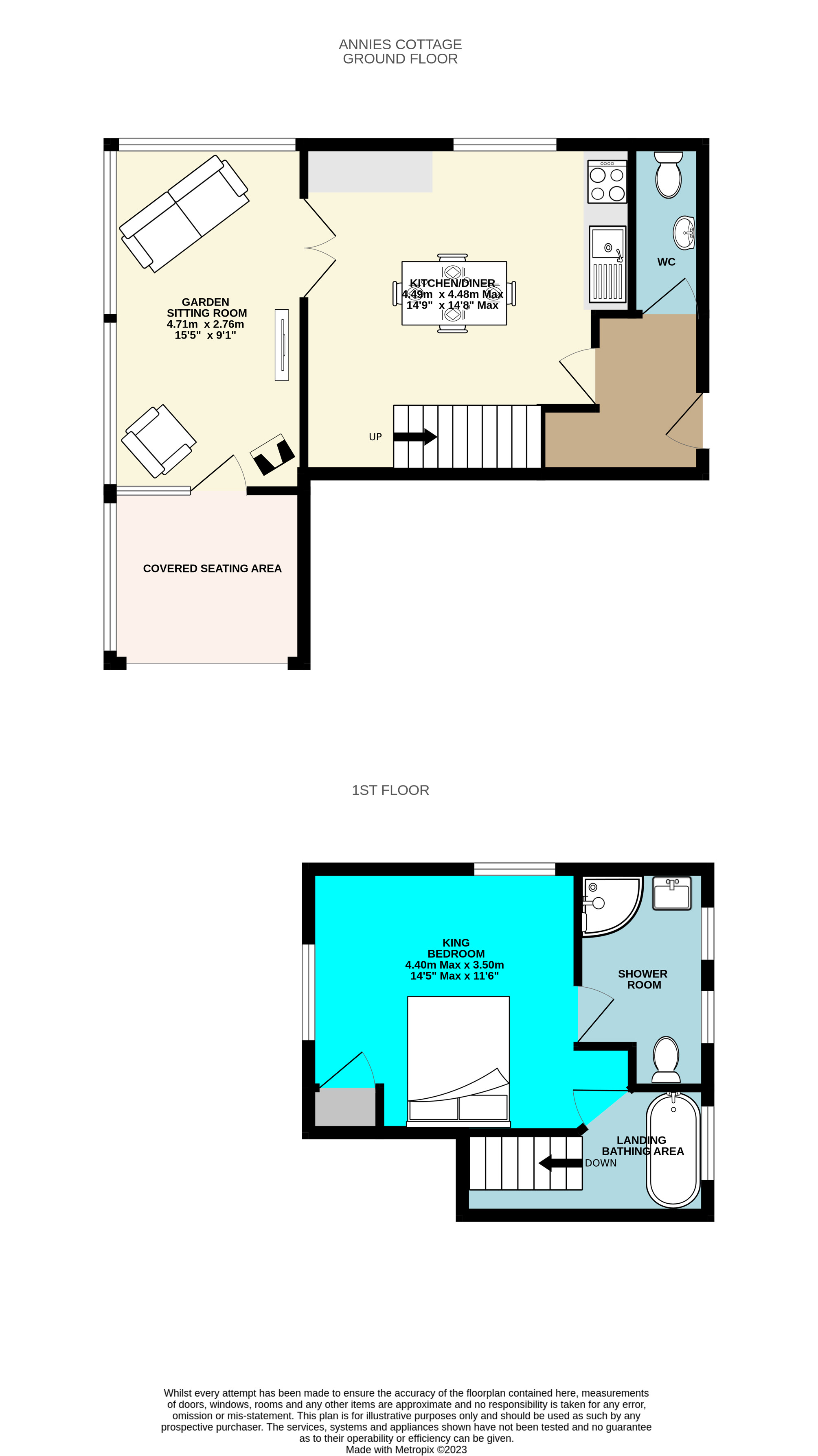 Annie's Cottage romantic cottage for two near Looe Cornwall